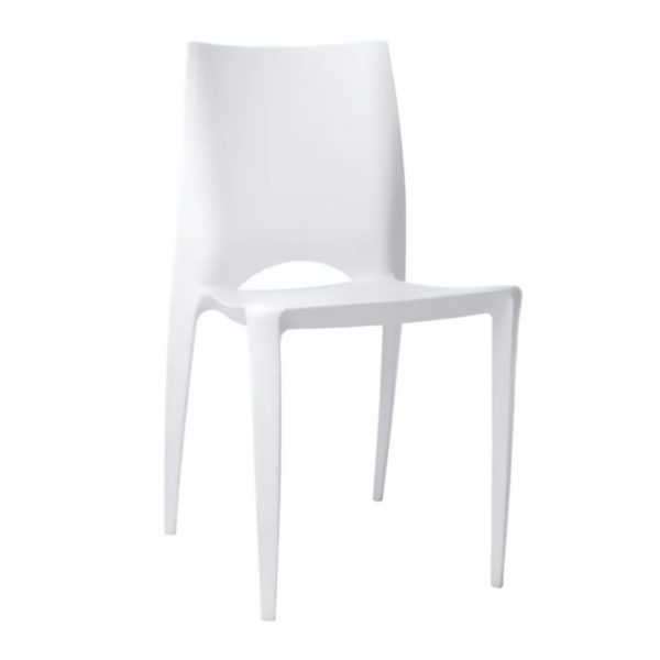 White bellini chair