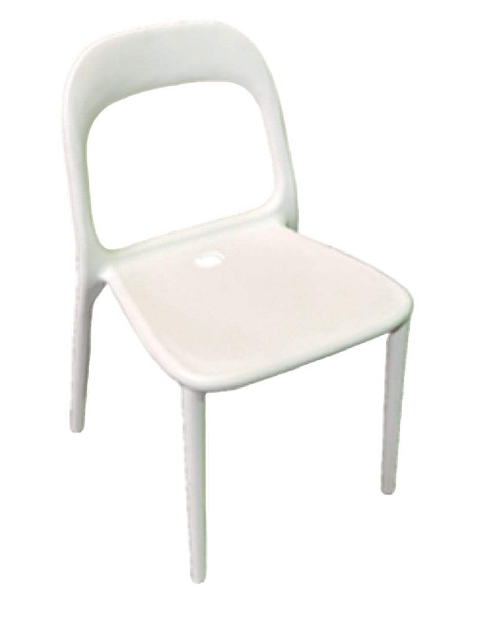 White urban chair