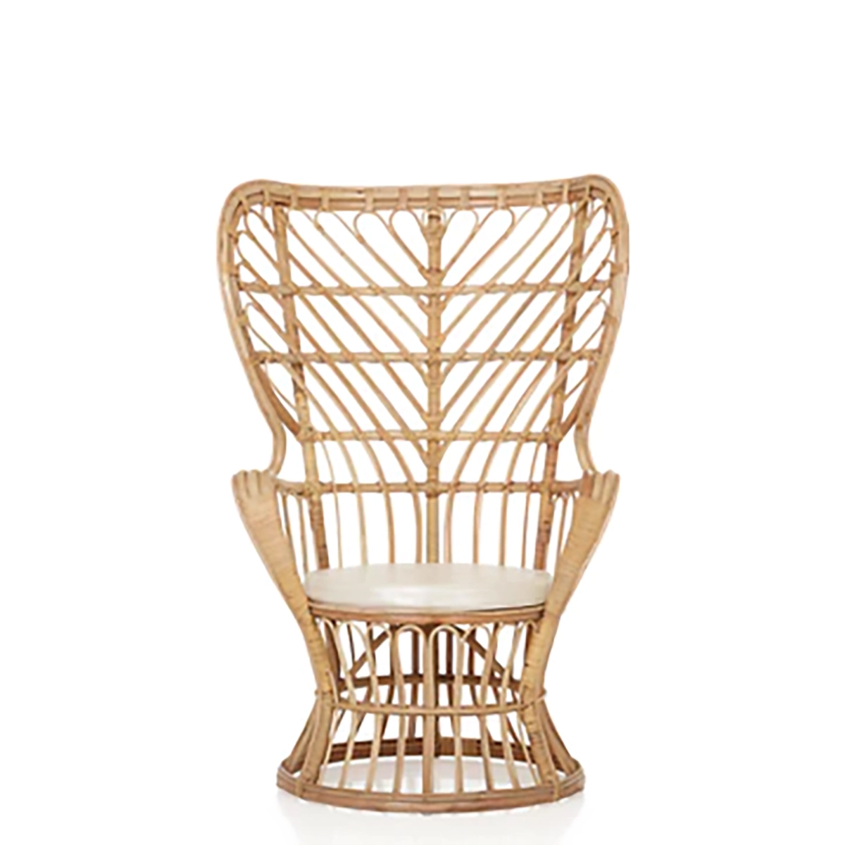 Peacock rattan chair