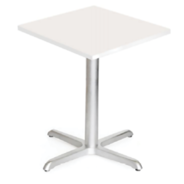 Square meeting table white